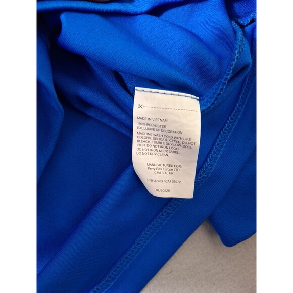 Callaway Sweater Mens L Blue 1/4 Zip Weather Series Performance Pullover Golf - Picture 4 of 6